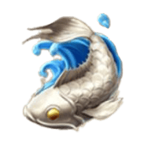 สัญลักษณ์ ปลาคราฟสีเงิน Dragon Legend